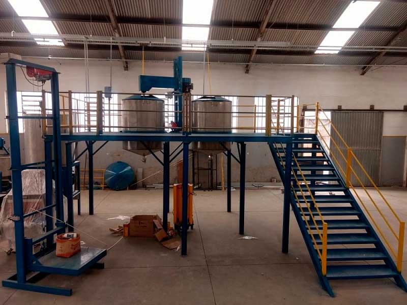 Misturador de tinta industrial